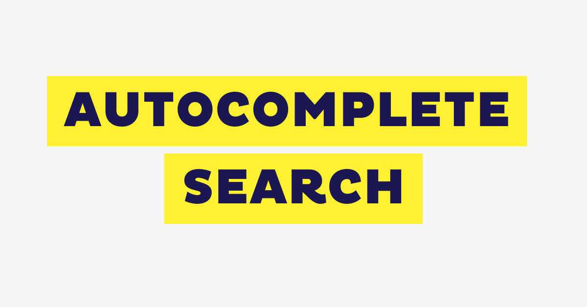 autocomplete-search