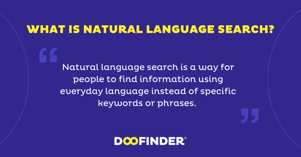 what-is-natural-language-search