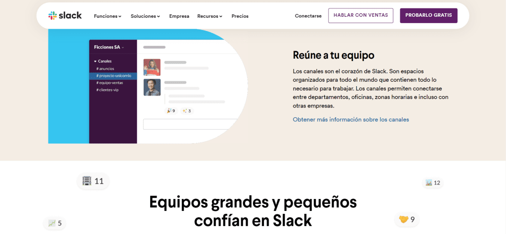 Gestion-de-proyectos-Slack